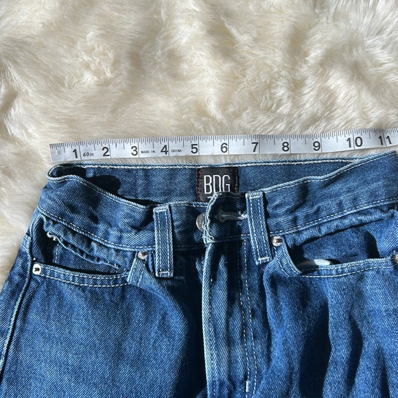 BDG by Urban Outfitters Blue Straight-Leg Cowboy Jean Size 24 - Picture 6 of 11